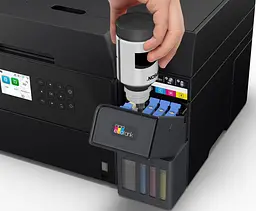 Epson БФП ink color A4 Epson EcoTank L6370 35_23 ppm DADF Duplex USB Ethernet Wi-Fi 4 inks Black Pigment - мініатюра 5