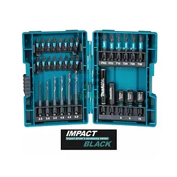 Набір біт та свердл (33 предметів) Makita Impact Black B-66896