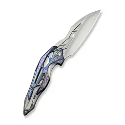 Ніж складаний туристичний Weknife Arrakis (8.8 см) Vanax / Titanium сіро-блакитний - мініатюра 2