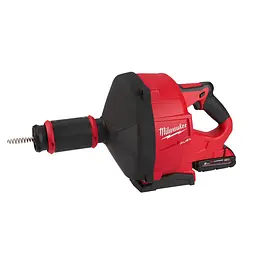 Акумуляторна безщіткова машина для прочищення MILWAUKEE, M18 FDCPF10-201C, трос 10м (зарядний пристрій М12-18 С, 1 акумулятор М18 В2 - мініатюра 2
