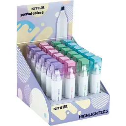 Маркер Highlighter Kite Creative Pastel Colors паковка 24 шт. (K24-1145)