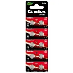 Батарейка Camelion AG0 / LR521 / LR63 Alkaline х 10 (AG0-BP10)