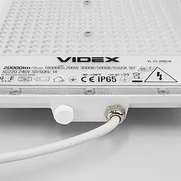 LED прожектор Videx F5, 200W 3000-5000-6500K 230V White (VL-F5-200CW) (29257-000)  - мініатюра 9