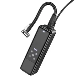 Автомобільний насос Hoco ZP5 May smart air pump Black - мініатюра 3