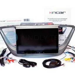 Штатна автомагнітола XPRO Hyundai Accent 2017 (9") Android 10.1 (4/32) біла (MER-14099_5461) - мініатюра 4