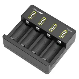 Зарядний пристрій для акумуляторів Liitokala 4 Slots, Li-ion, 16340, CR123A (Lii-L16340) - мініатюра 3