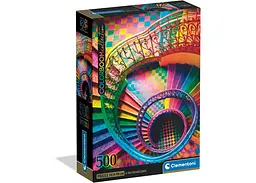 Пазл Clementoni Color Boom Collection: Різноколірні сходи (Color Boom Collection - Steps Puzzle - 500 pcs.), 500 ел. (35591)
