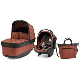Коляска 3 в 1 Peg-Perego Team Terracotta, теракотовий (PACK03-00000000002) - мініатюра 5