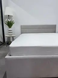 Простирадло на резинці Ecotton 160х200 см білий Сream White 24569 (24569)