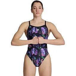 Купальник Arena Icons Swimsuit Racer Back Soli Black M (1097-006641-505 40) - мініатюра 4