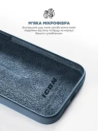 Чохол ArmorStandart ICON2 Case для Apple iPhone 15 Pro Storm Blue - мініатюра 7