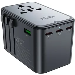 Зарядний пристрій Acefast 5xUSB 75W (3xUSB-C + 2xUSB-A) Gan Z1 Fast Charger (6974316282495) - мініатюра 10