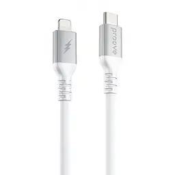 Кабель Proove ReGen Silicone Type-C to Lightning 27W (1m) white