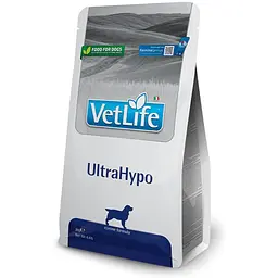 Сухий лікувальний корм для собак Farmina Vet Life UltraHypo при харчовій алергії та непереносимості 2 кг