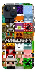 Чохол Demsky Minecraft collage для Apple iPhone 13 (6.1)