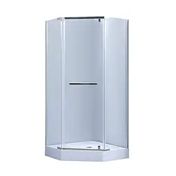 Душова кабіна Lidz Dozorca SC90x90.CRM.LOW.TR LDSC9090CRMLOWTR