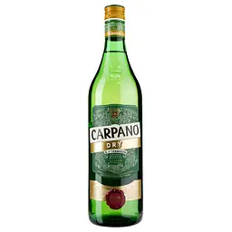 Уцінка. Вермут Carpano Dry  біле сухе 18% 1 л (847748)
