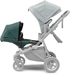Прогулянкове крісло Thule Sleek Sibling Seat Mallard Green on Black (TH 11000213) - мініатюра 3