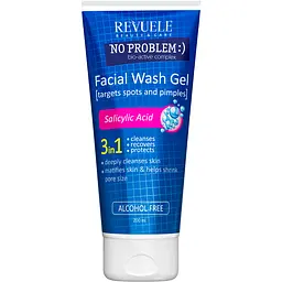 Гель для вмивання від плям та прищів Revuele No Problem Washing Gel with Salicylic Acid, 200 мл