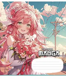 Зошит загальний Школярик Manga style у лінію 24 аркушів 25 шт. (024-3323L) - мініатюра 3