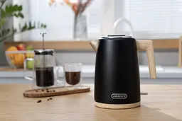 Ardesto Електрочайник EKL-F420WWD, 1.7л, метал, мат, Strix, чорний - мініатюра 10