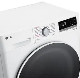 Прально-сушильна машина LG фронтальна 9(5) кг 1200 А 48 см дисплей пара інвертор білий - мініатюра 9