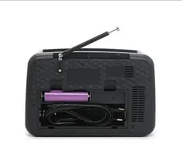 Радіоприймач Golon RX-BT978S чорний - мініатюра 4