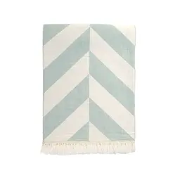 Плед-накидка Barine - Fishbone Throw Sage 130x180 - мініатюра 2