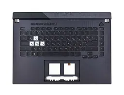 Топкейс ноутбука / верхня панель та клавіатура для ноутбука Asus ROG Strix G15 G513IM, G513IR, G513QM, G513QR (90NR0572-R32UA0) Оригінал від Asus, Верхня панель клавіатури