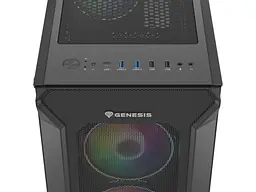 Корпус Genesis Irid 505 V2 ARGB Black (NPC-1518) - мініатюра 3