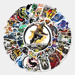 Стікерпак Мортал Комбат Набір наклейок GeekLand Mortal Kombat 50 штук - мініатюра 5