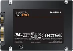 SSD накопитель 4TB Samsung 870 EVO 2.5 MKX MLC 560/530MB/s (MZ-77E4T0B) - мініатюра 2