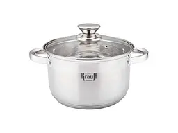 Каструля з кришкою Krauff 26-238-099 1.7 л 16 см срібляста