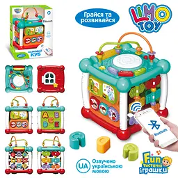 Розвивальний казковий куб Limo Toy 20×26×19,5 см (FT 0004) - мініатюра 3
