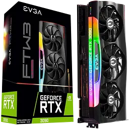 Відеокарта GeForce RTX 3090 24GB EVGA FTW3 Ultra Gaming (24G-P5-3987-KR) Б/В