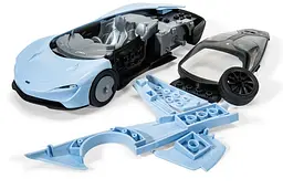 Конструктор Airfix суперкар McLaren Speedtail QUICKBUILD блакитний J6052 - мініатюра 2