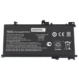 Акумулятор HP TE03XL (Pavilion 15-BC300, Omen 15-AX000 series) 11.55V 3500 mAh Black - мініатюра 3