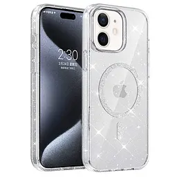 Чохол TPU Eclipse Sparkle Magnetic Fit для Apple iPhone 11 (6.1") Clear