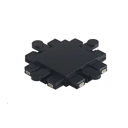 З'єднувач для магнітного шинопровода VIDEX VL-TRMS-FC05B Хрестовий VIDEX (28013-000)