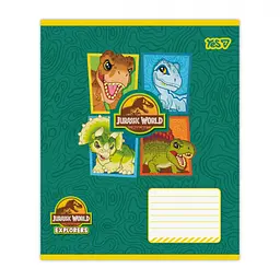 Зошит Yes Jurassic World Dino А5 12 аркушів лінія (768712), в асортименті - мініатюра 6