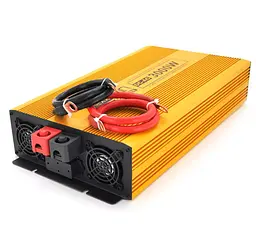 Інвертор напруги 24/220V Mexxsun MXSPSW 3000W з правильною синусоїдою, 2 Shuko, клемні дроти - мініатюра 2