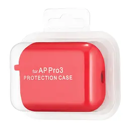 Чохол Silicone Case 2,5mm with microfiber for AirPods Pro 3 Red - мініатюра 2