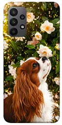 TPU чохол Demsky Flower spaniel для Samsung Galaxy A23 4G