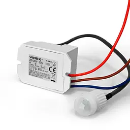Датчик руху та освітленості Videx VL-SPR24 інфрачервоний білий 220V 800W IP65 (28937-000) - мініатюра 4