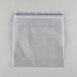 Пакети Zip-Lock прозорі 16x16 см, 100 шт, 50 мкм, поліетиленові пакети із застібкою