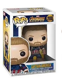 Фігурка Funko Pop Фанко Поп Marvel Captain America Марвел Капітан Америка 10 см M CA288 - мініатюра 2