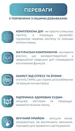 Комплекс для покращення пам'яті 90 капсул Грін-Віза - мініатюра 4