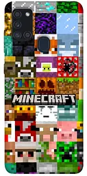 Чохол Demsky Minecraft collage для Samsung Galaxy A21s