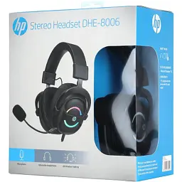 Навушники HP DHE-8006 RGB 7.1 USB Black (DHE-8006) - мініатюра 5