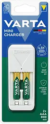 Зарядний пристрій Varta Mini Charger 2хNI MH AAA800 мА/h (57656201421)